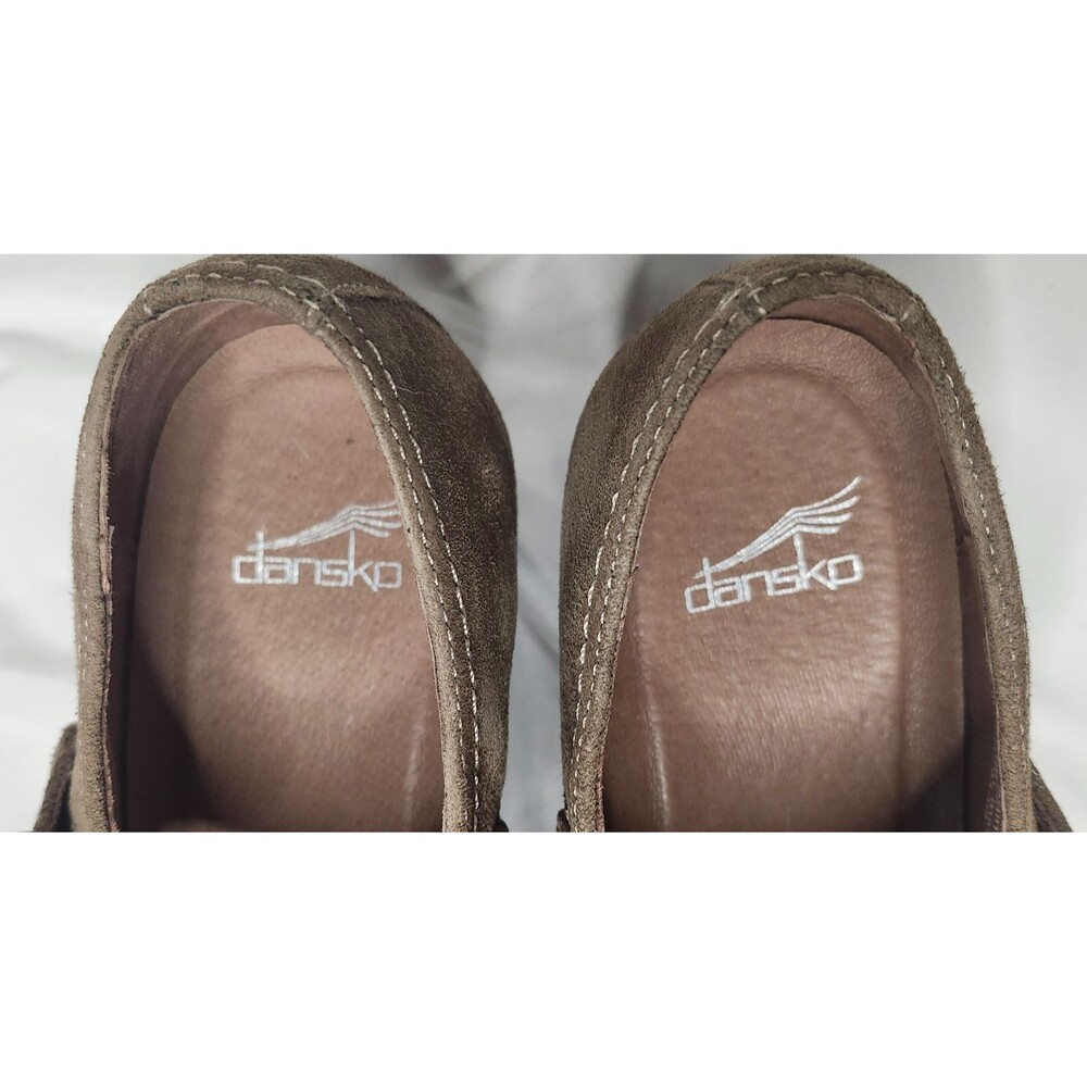 Dansko Sandy Morel Suede Wedge Mary Jane 39 US 8.5-9 Waterproof Comfort - Picture 3 of 8
